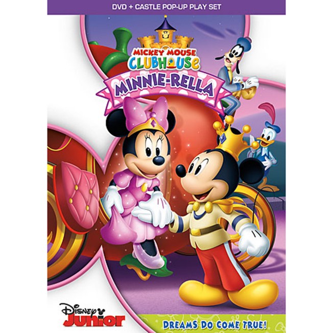 Mickey Mouse Clubhouse Minnie-Rella DVD + Castle Pop-Up Play Set