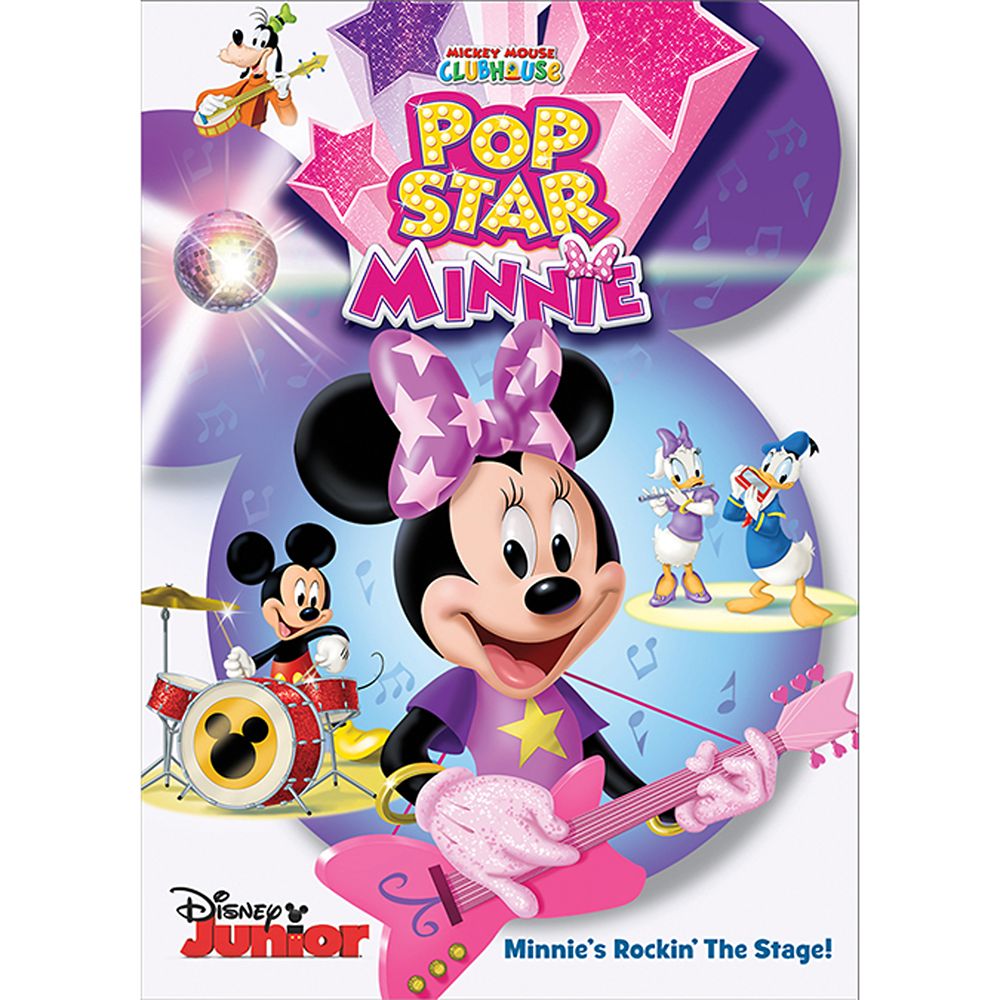 minnie mouse pop star singing and talking doll