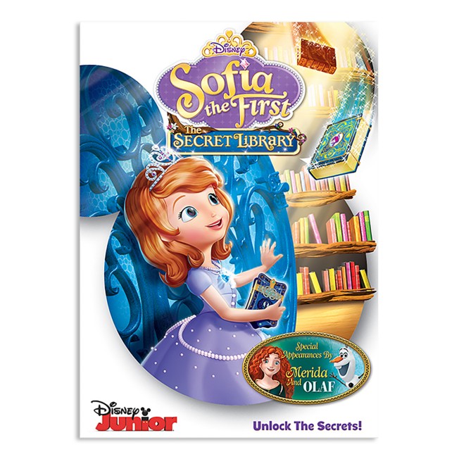 Sofia the First: The Secret Library DVD