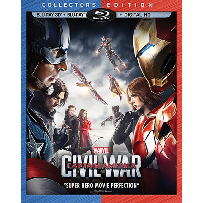 Captain America: Civil War 3D Blu-ray Collector's Edition