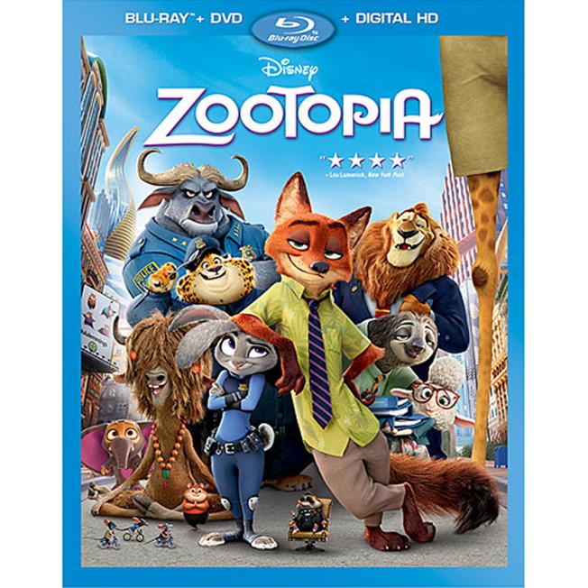 Zootopia Blu-ray Combo Pack