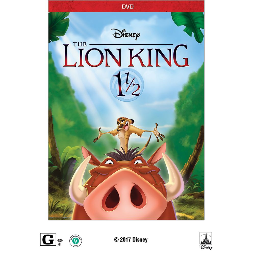 The Lion King 1 1/2 DVD shopDisney