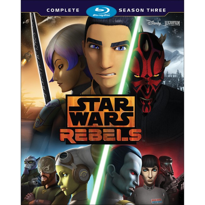 Star Wars Rebels Season Three 3-Disc Blu-ray