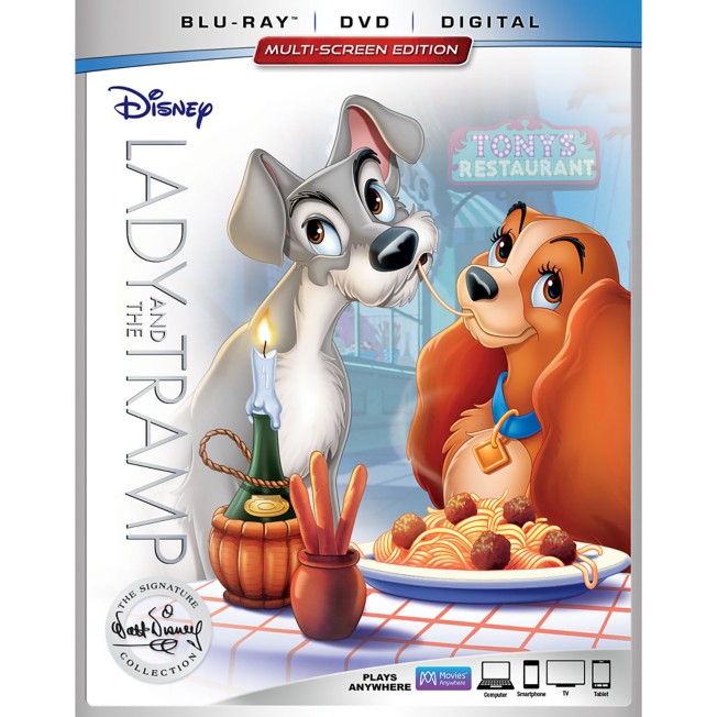 Lady and the Tramp Blu-ray Combo Pack