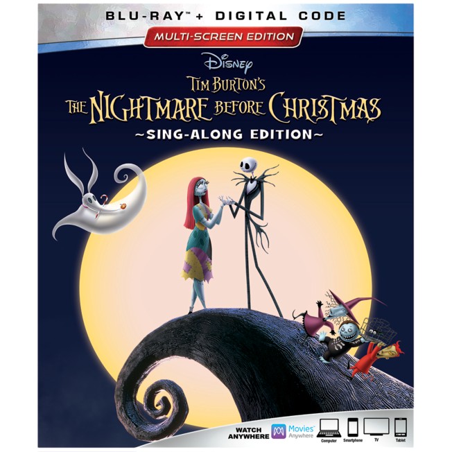 Tim Burton's The Nightmare Before Christmas 25th Anniversary Blu-ray Combo Pack Multi-Screen Edition