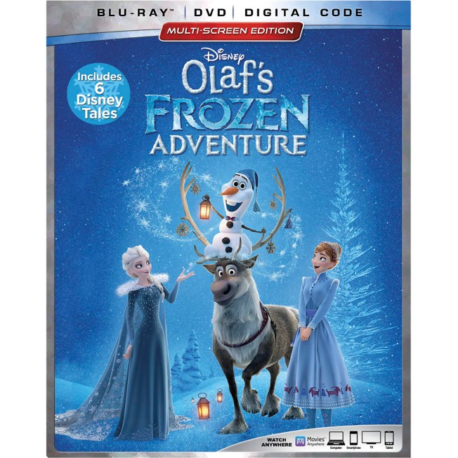 Olaf's Frozen Adventure Blu-ray Combo Pack Multi-Screen Edition