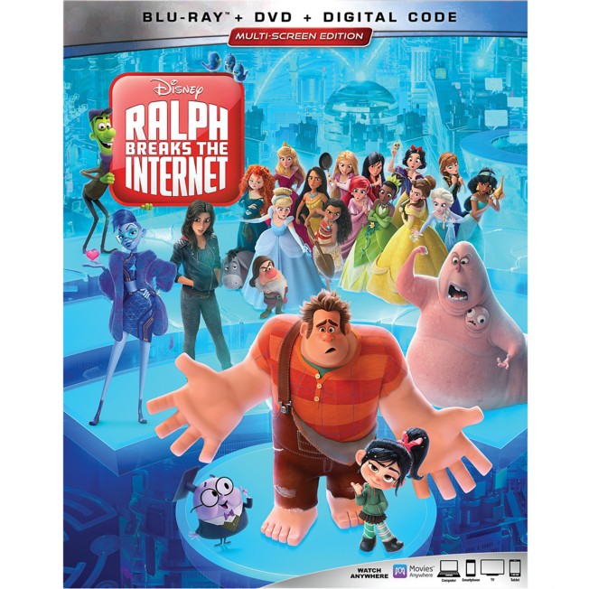 Ralph Breaks the Internet Blu-ray Combo Pack Multi-Screen Edition