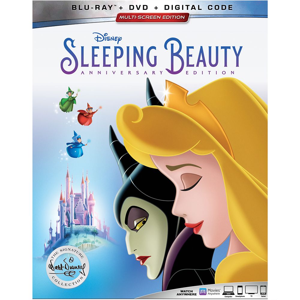 Sleeping Beauty Anniversary Edition Blu-ray Combo Pack –  Signature Collection
