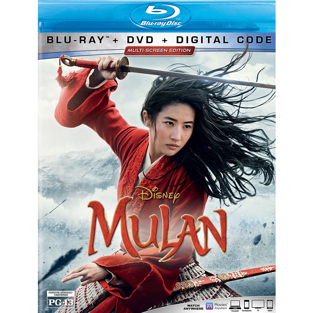 Mulan Live Action Film Blu-ray Multi-Screen Edition