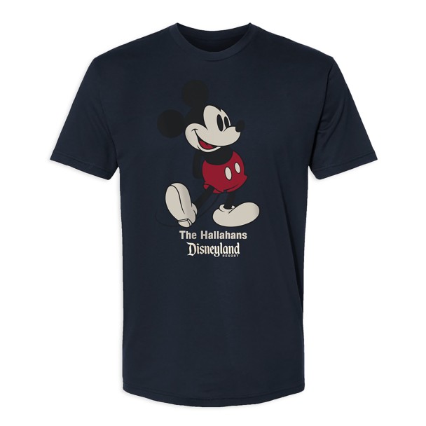 Adults' Disneyland Standing Mickey Mouse T-Shirt – Customized