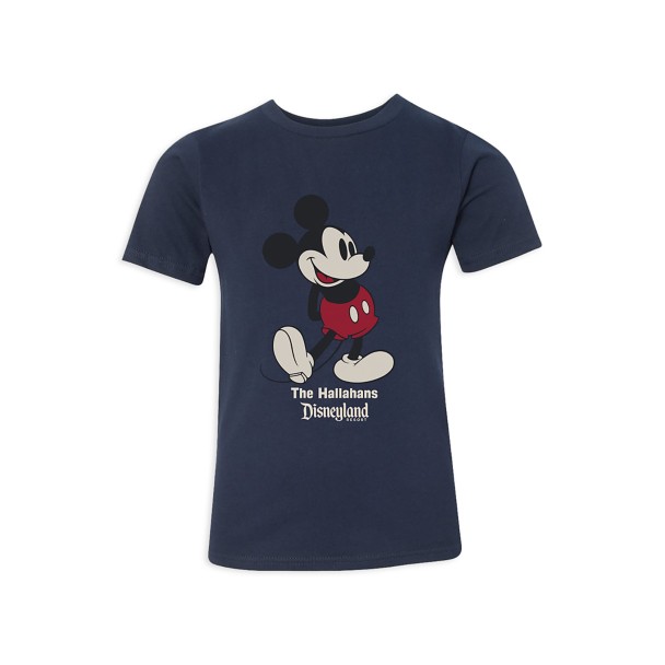 Kids' Disneyland Standing Mickey Mouse T-Shirt – Customized