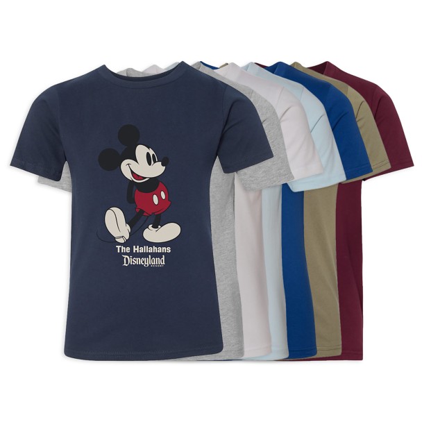 Kids' Disneyland Standing Mickey Mouse T-Shirt – Customized