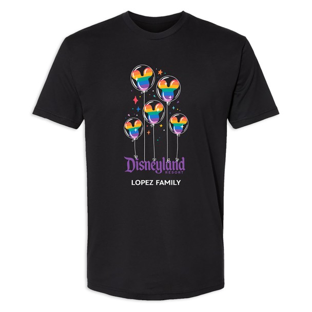 Adults' Disneyland Mickey Mouse Balloon T-Shirt – Customized