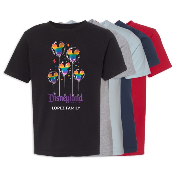 Kids' Disneyland Mickey Mouse Balloon T-Shirt – Customized
