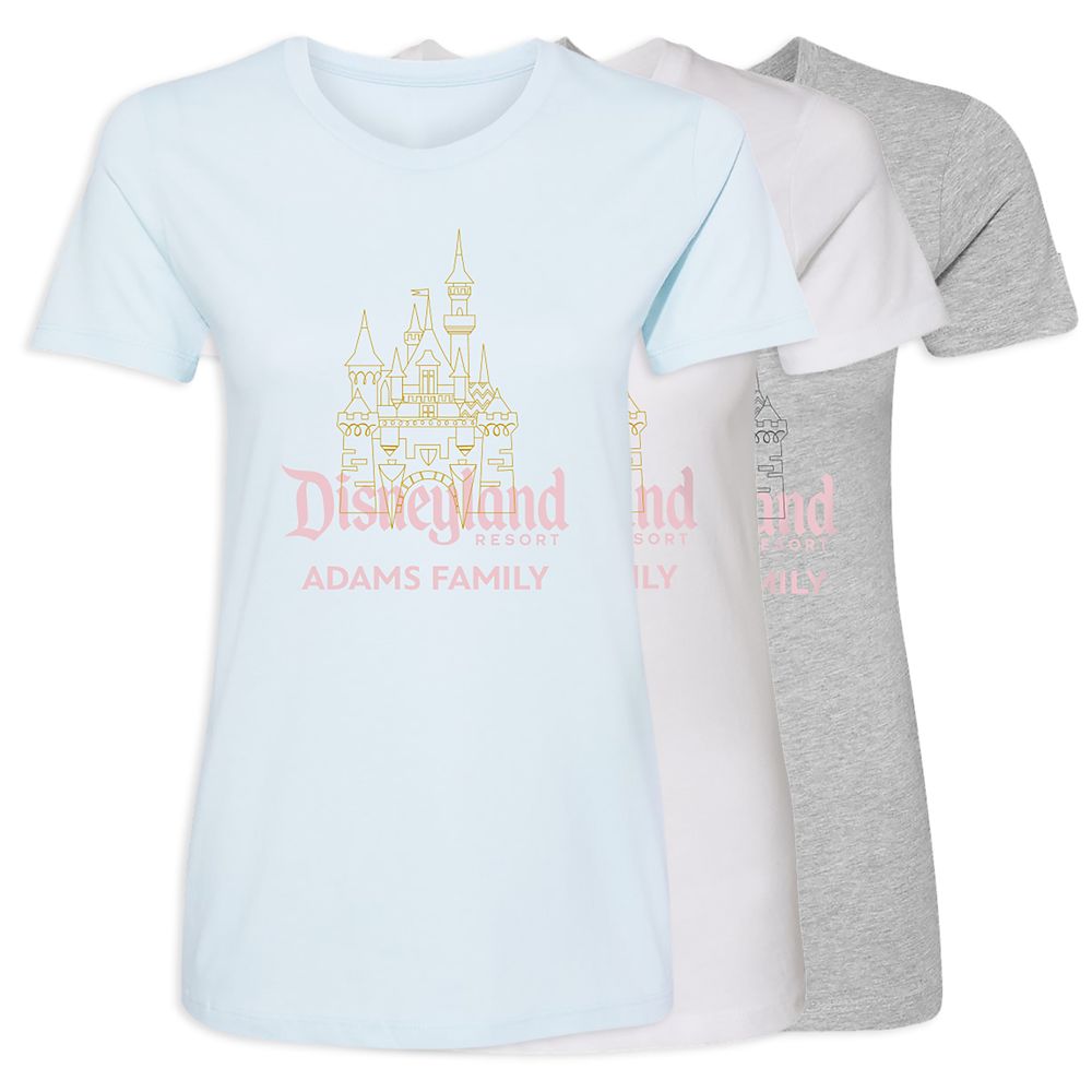 Women's Sleeping Beauty Castle Disneyland T-Shirt &ndash; Customized