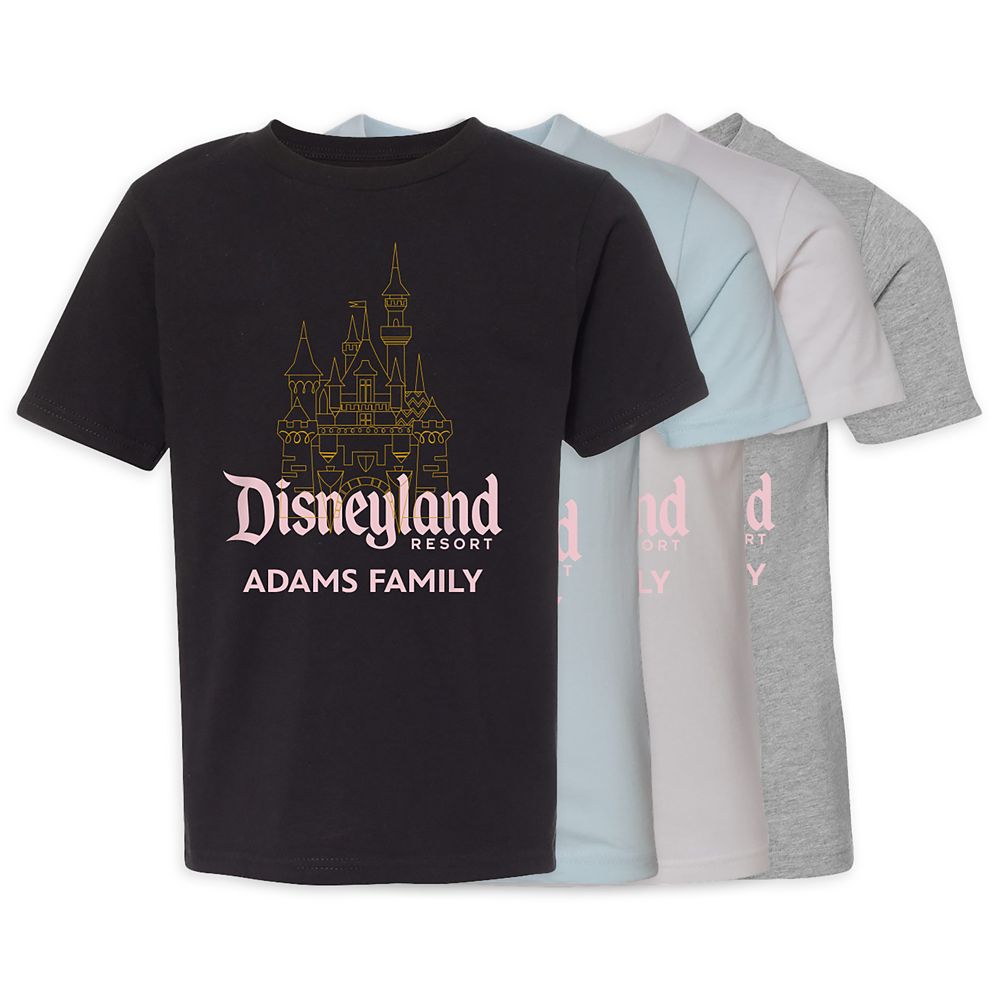 Kids' Sleeping Beauty Castle Disneyland T-Shirt &ndash; Customized