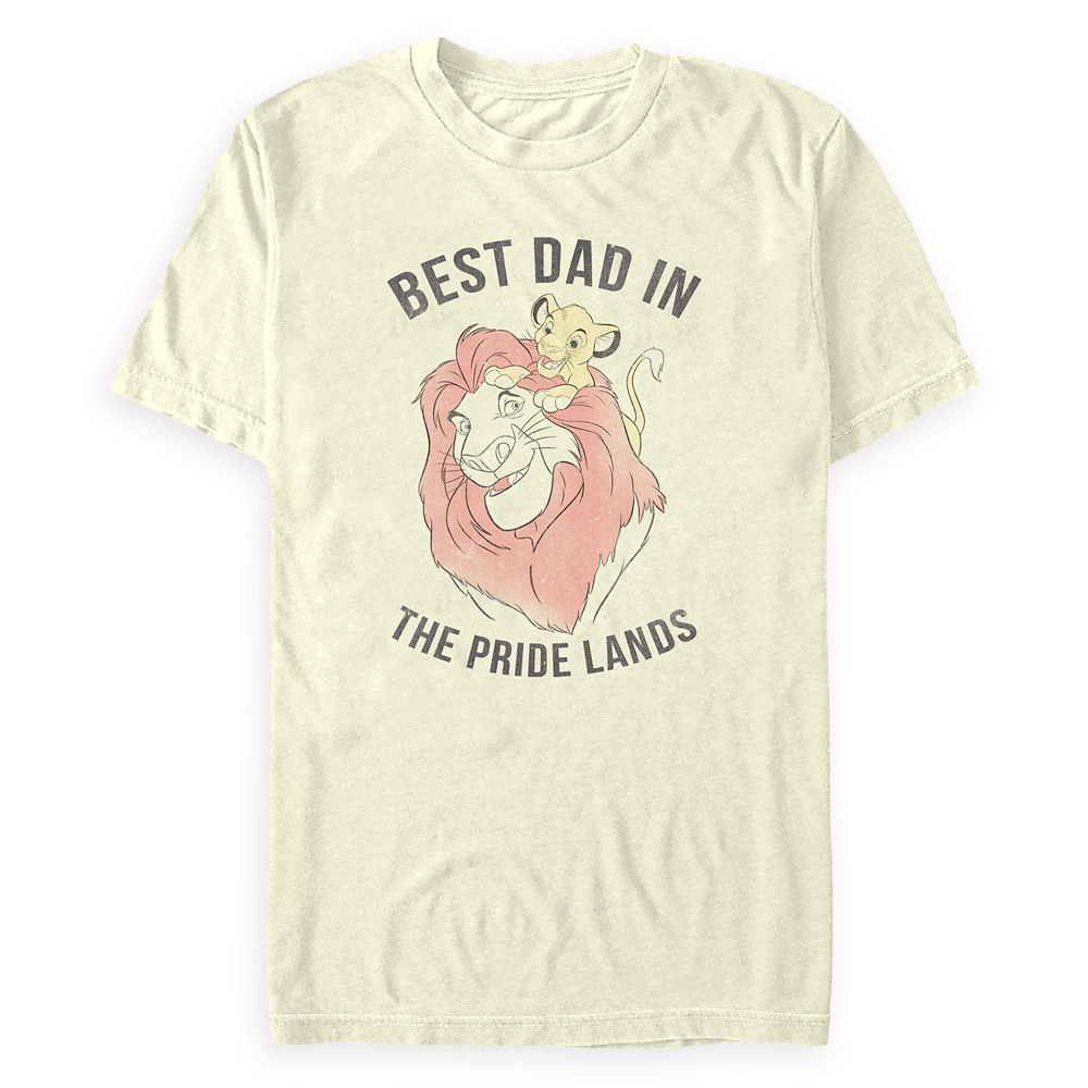 Simba and Mufasa Dad T-Shirt for Adults  The Lion King Official shopDisney