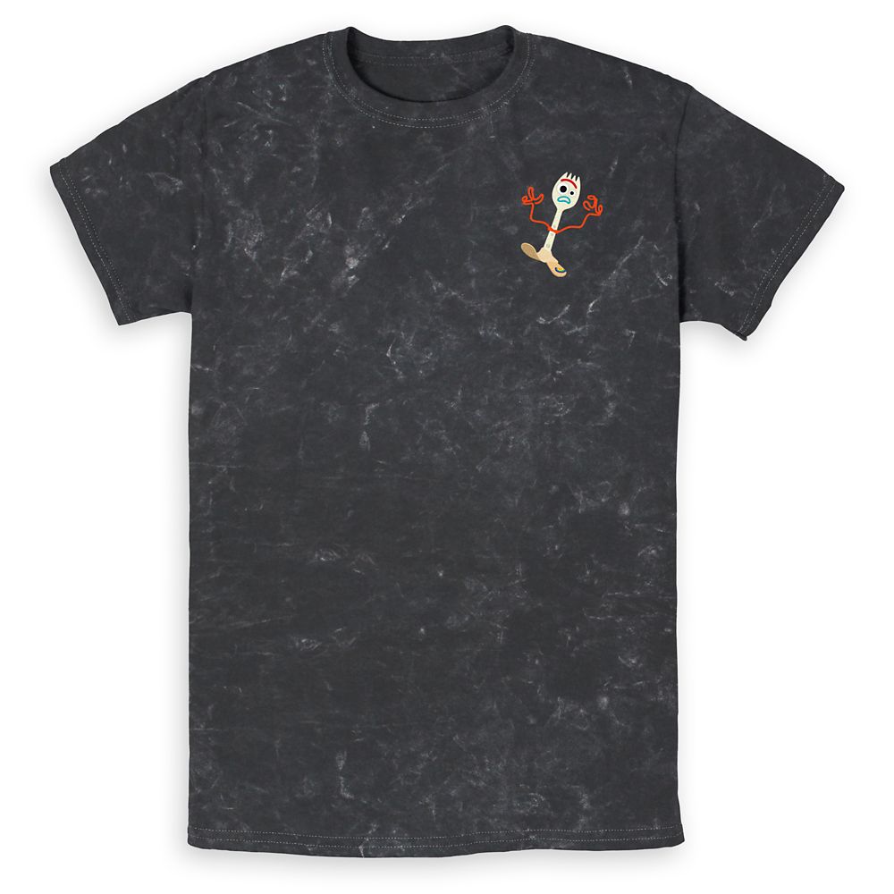 Forky Mineral Wash T-Shirt for Adults – Toy Story 4 released today