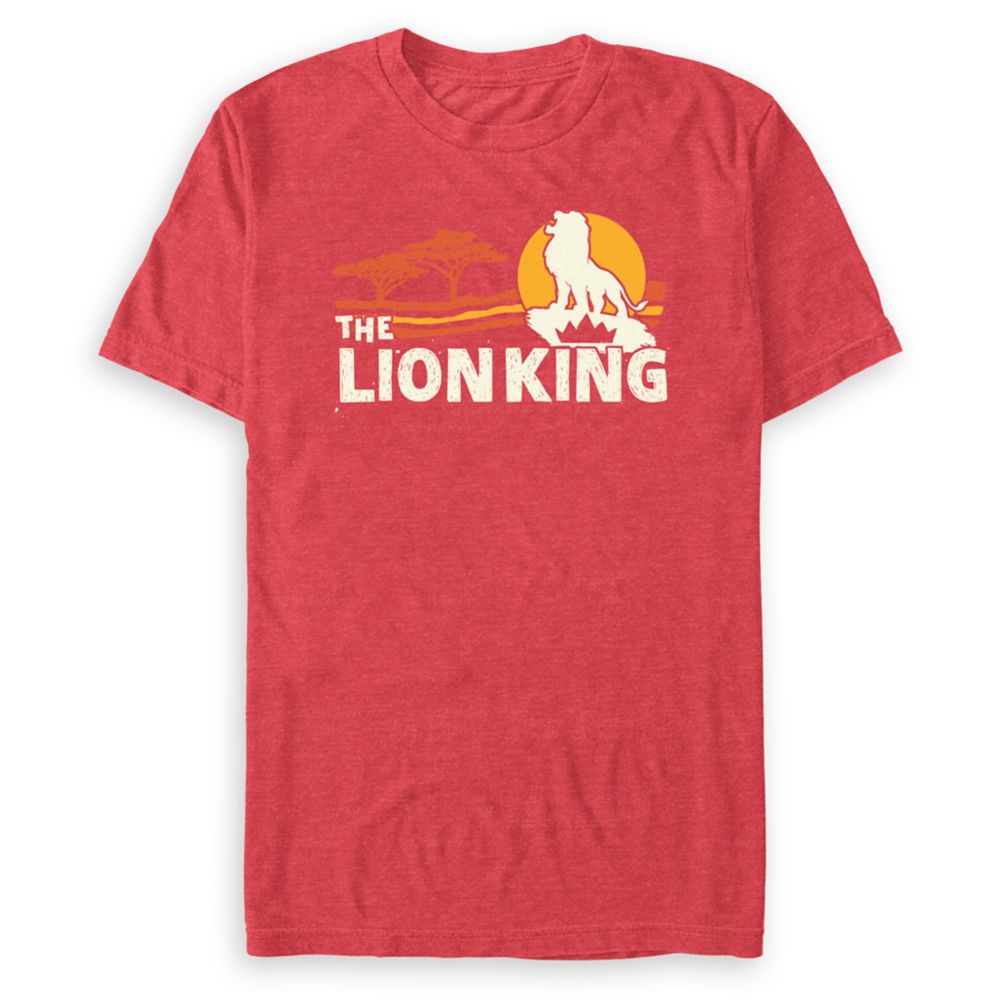 The Lion King Heathered T-Shirt for Adults is now available