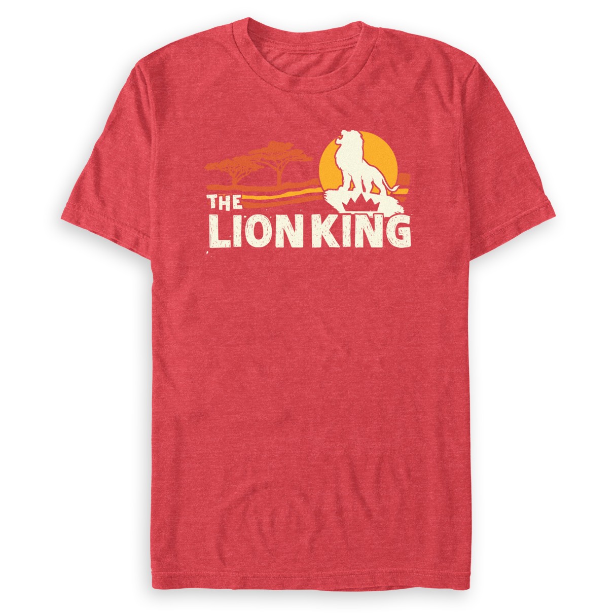 The Lion King Heathered T-Shirt for Adults