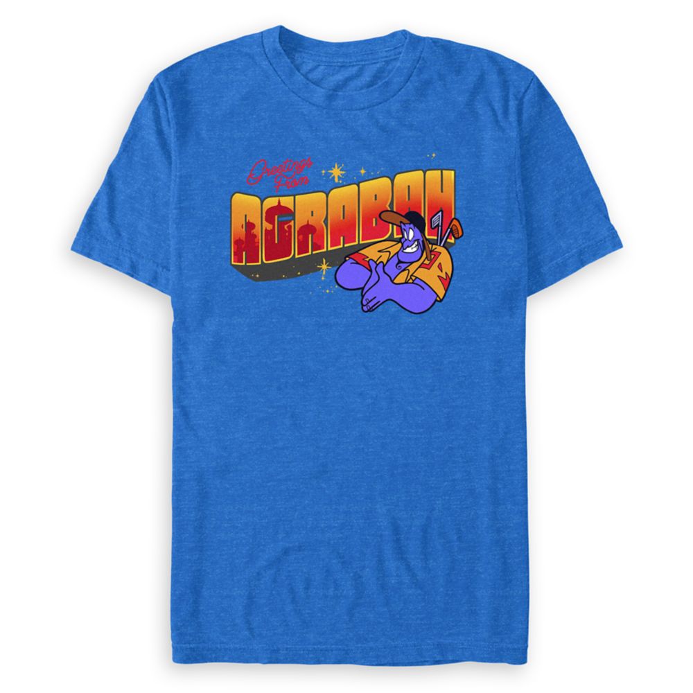 Genie Heathered T-Shirt for Adults  Aladdin Official shopDisney