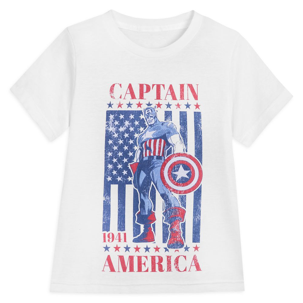 Captain America T-Shirt for Kids Official shopDisney