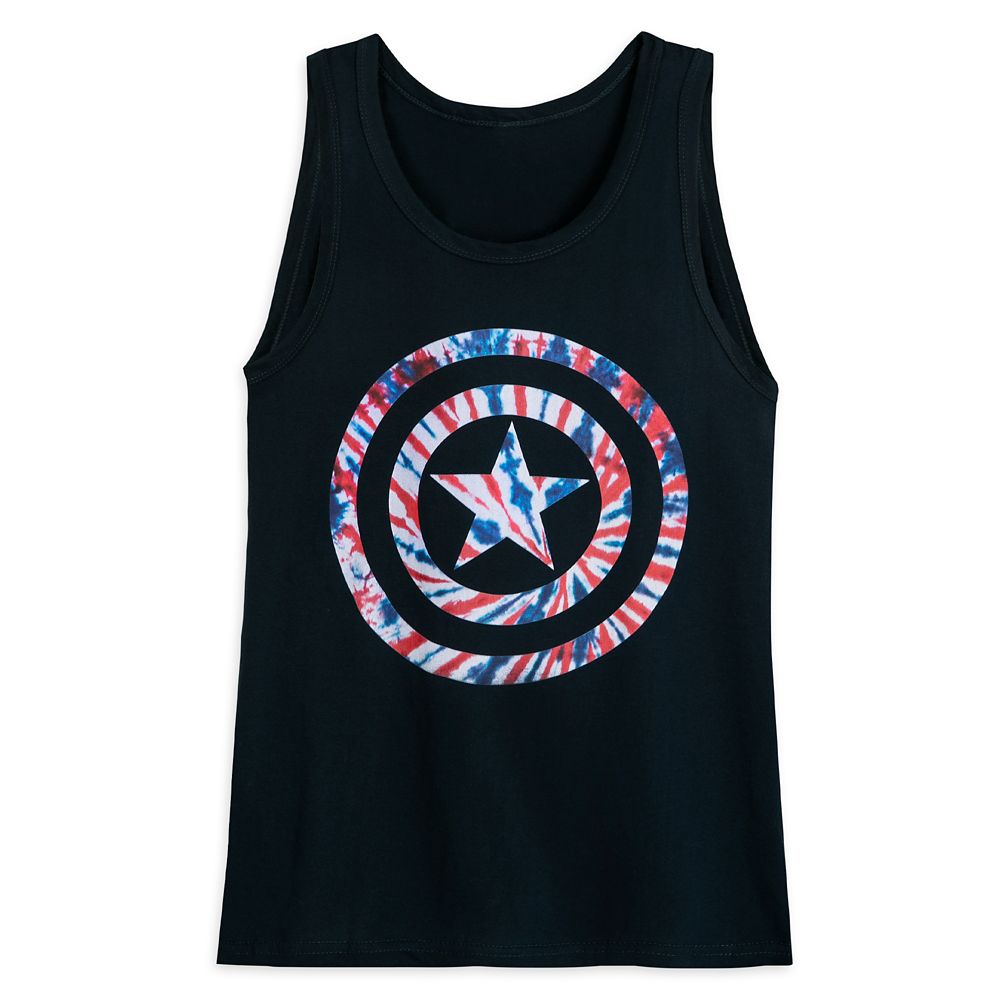 Captain America Shield Tank Top for Adults available online for purchase
