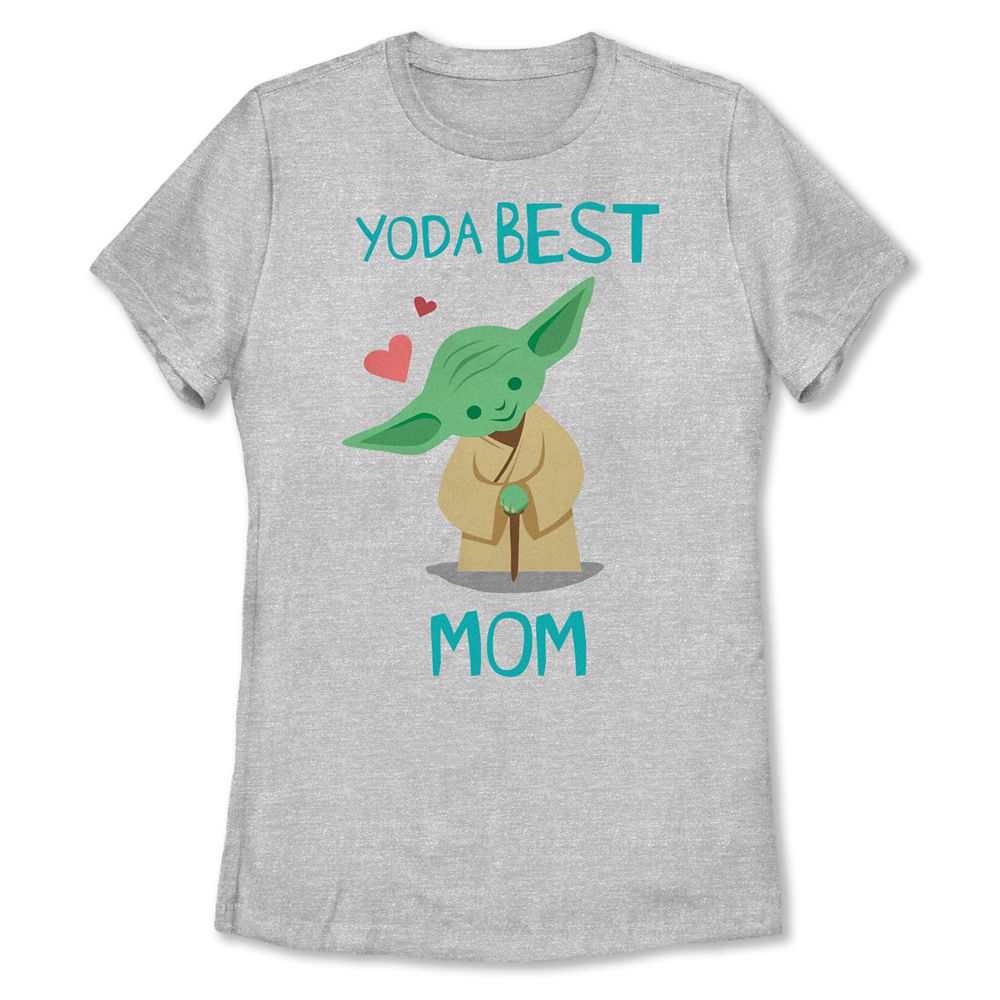 Yoda ''Best Mom'' T-shirt for Adults &ndash; Star Wars