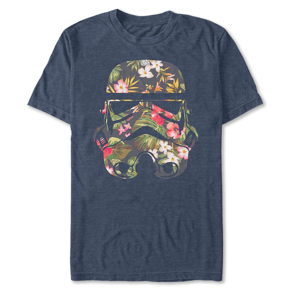 Stormtrooper Flower Helmet T-Shirt for Adults  Star Wars Official shopDisney