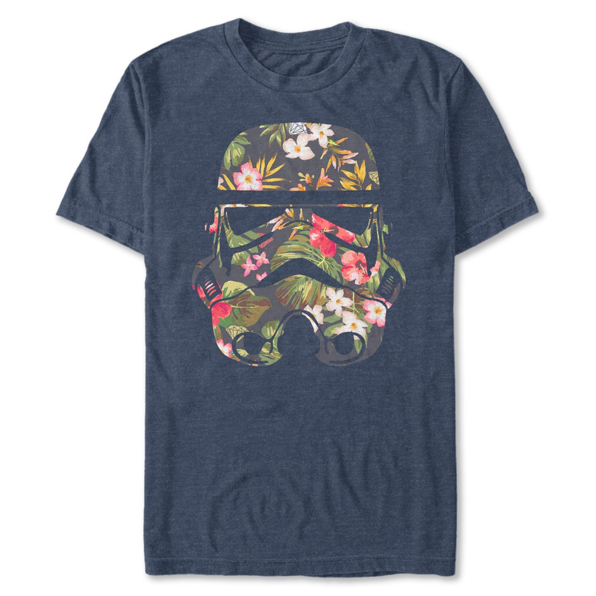 Stormtrooper Flower Helmet T-Shirt for Adults – Star Wars