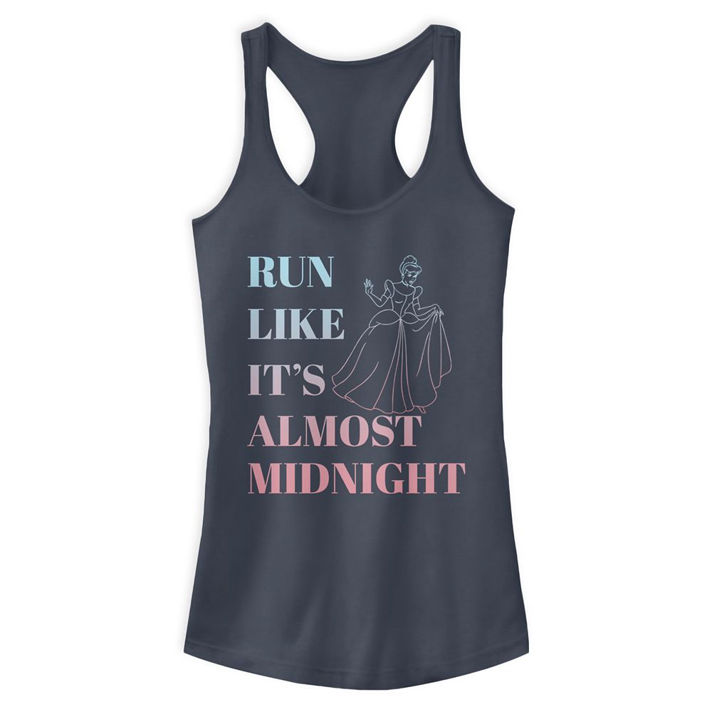 Disney Tank Tee for Women Shirt - Cinderella - Rhinestones Water-Color