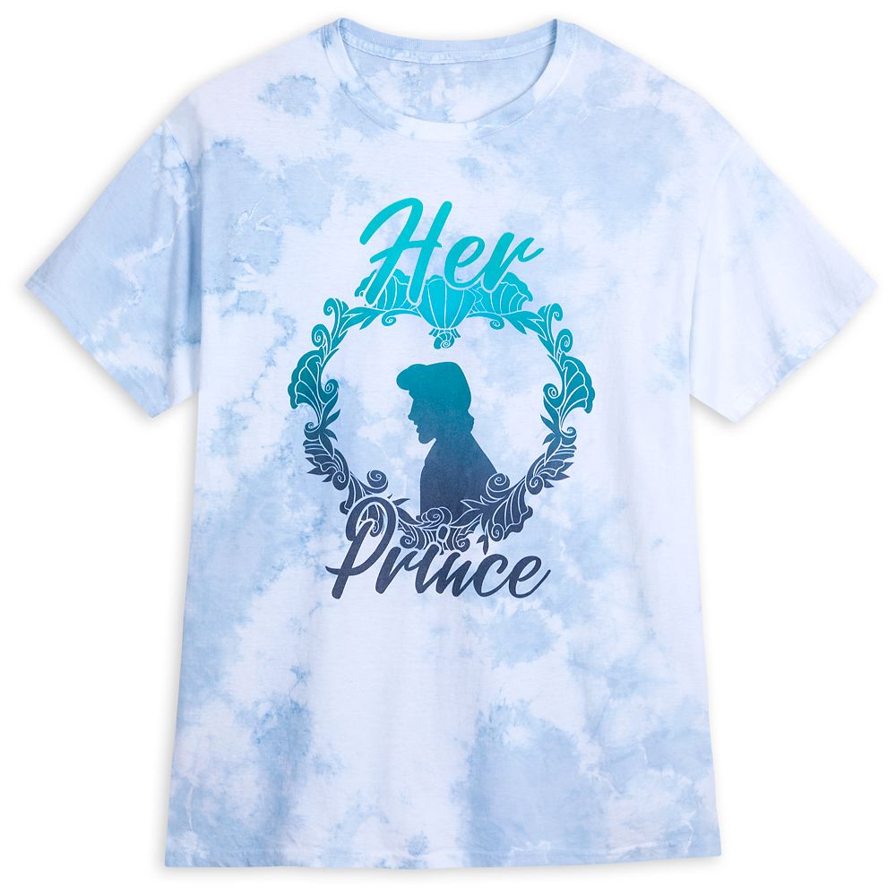 Eric ”Her Prince” Tie-Dye Companion T-Shirt for Adults – The Little Mermaid is available online