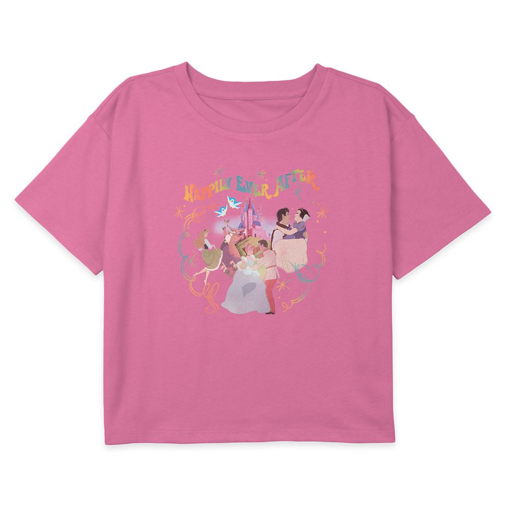 Disney Princess ”Happily Ever After” T-Shirt for Girls is available online