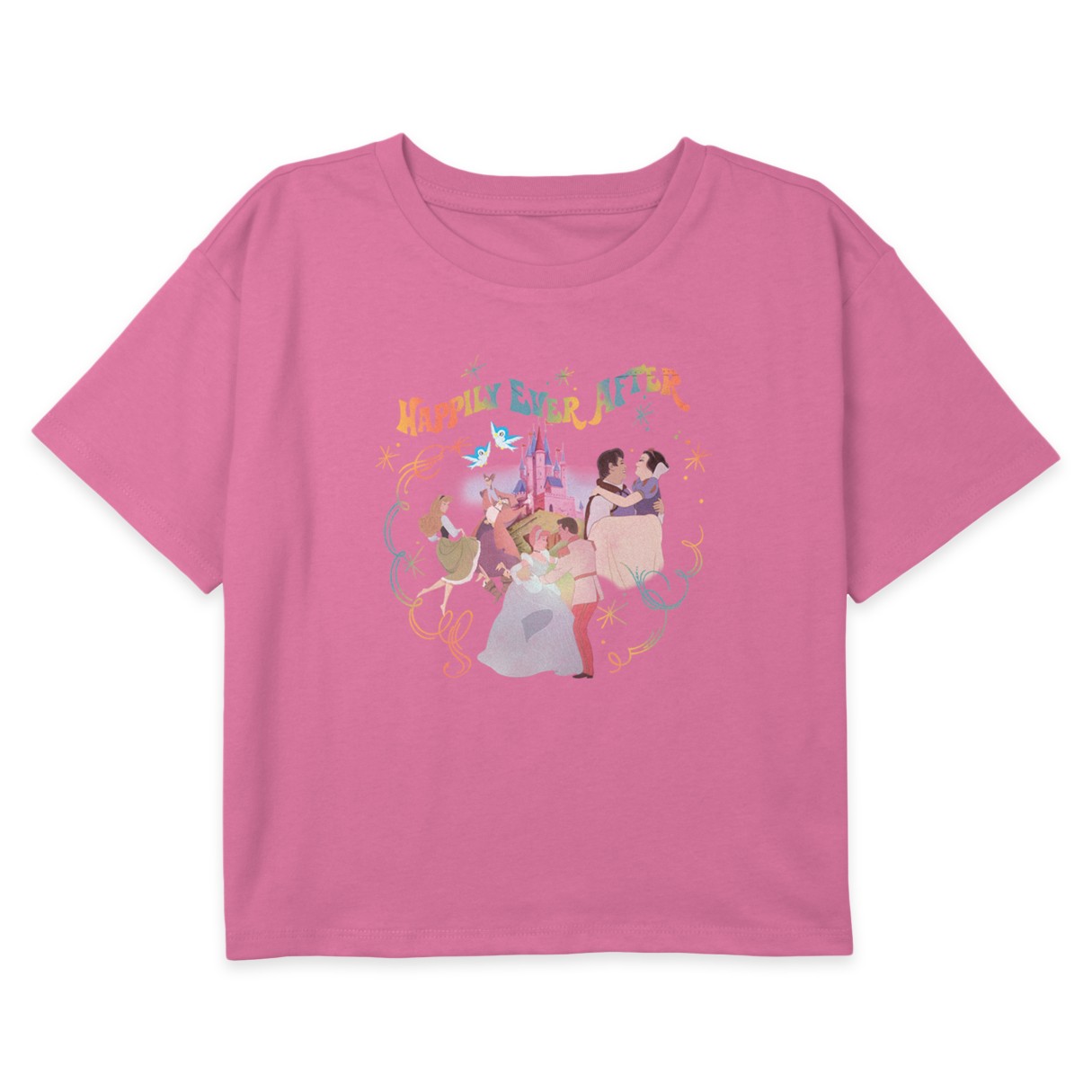 Disney Princess ''Happily Ever After'' T-Shirt for Girls