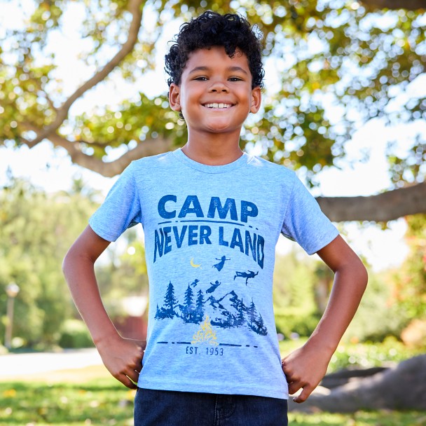 Peter Pan \'\'Camp Kids | Land\'\' shopDisney Never T-Shirt for