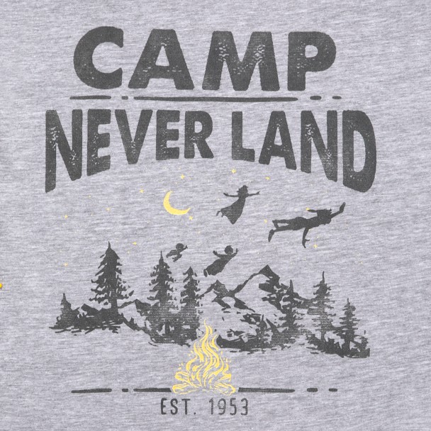 Peter Pan ''Camp Never Land'' T-Shirt for Kids | shopDisney