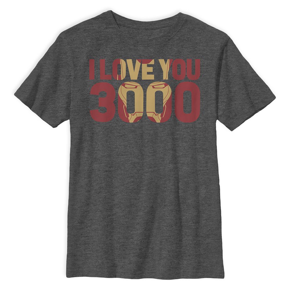 Iron Man I Love You 3000 T-shirt for Kids Official shopDisney