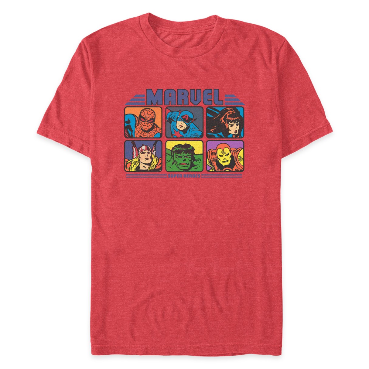 Marvel Comics Super Heroes T-Shirt for Adults