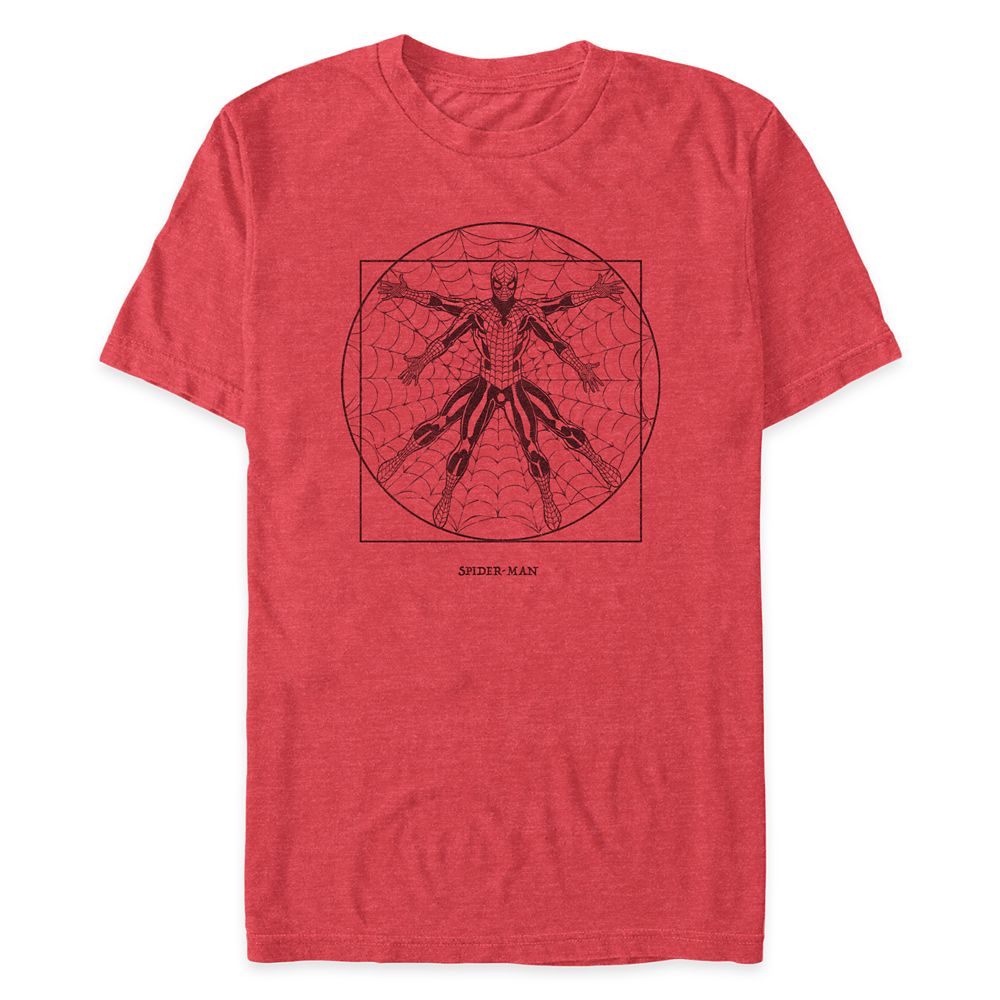 Vitruvian Spider-Man T-Shirt for Adults here now