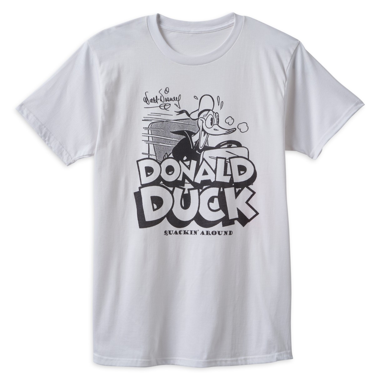 T-shirt with Donald Duck print - White