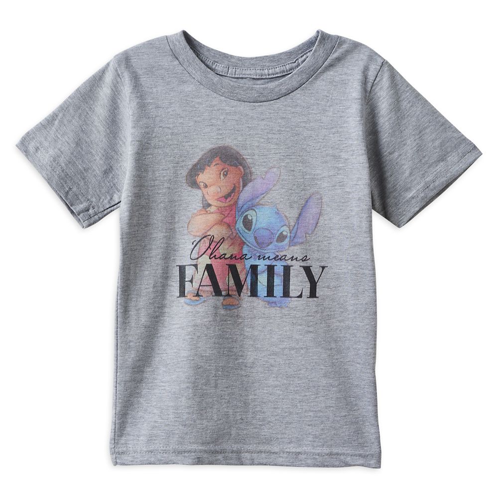 Lilo & Stitch Ohana T-Shirt for Kids Official shopDisney