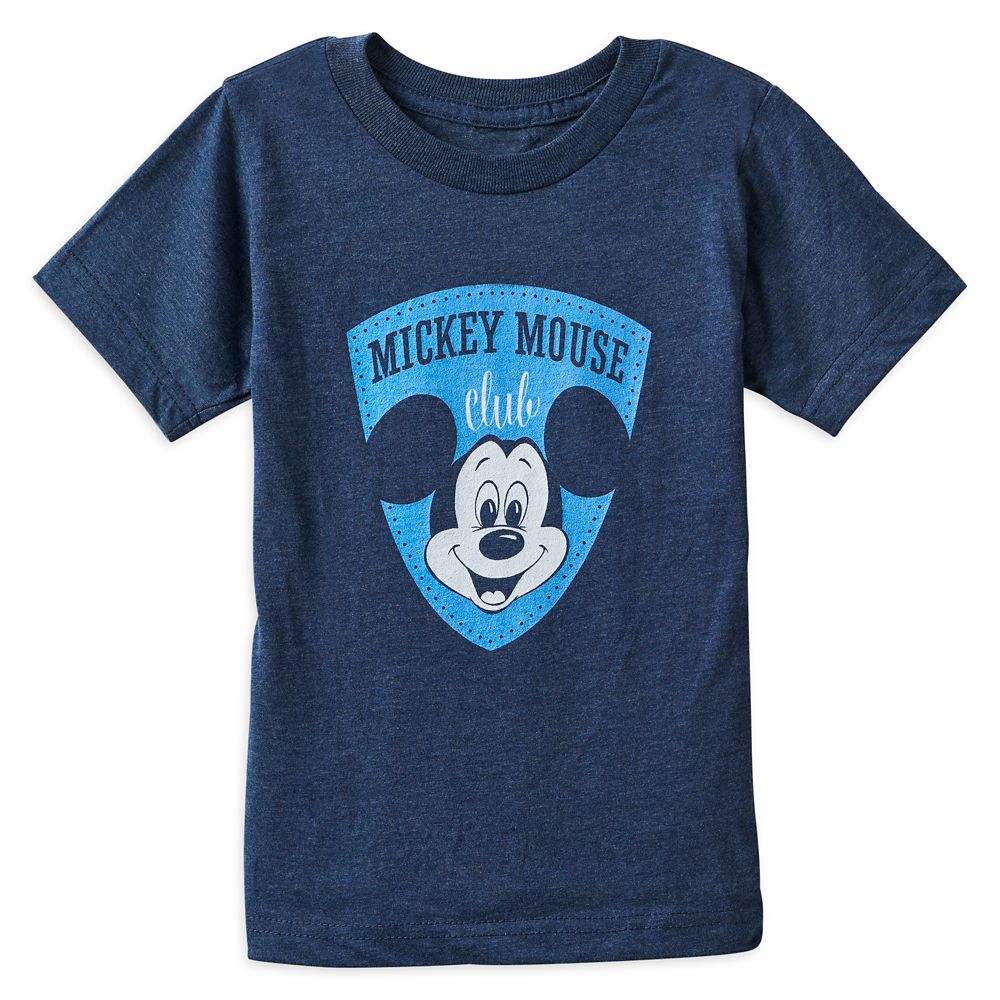 The Mickey Mouse Club Shield T-Shirt for Kids is now available online