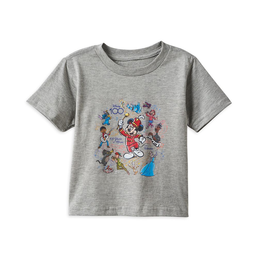 Mickey Mouse and Friends T-Shirt for Toddlers – Disney100 Special Moments is here now
