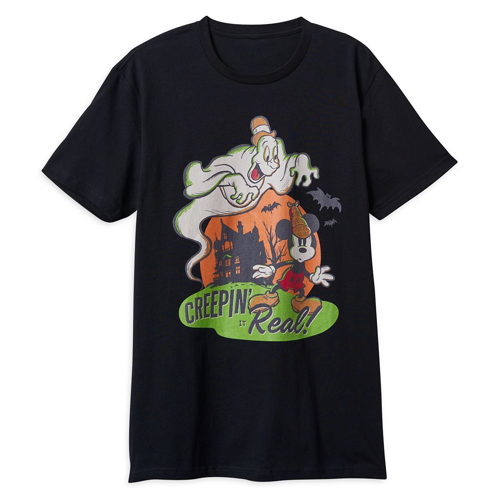 Mickey Mouse Halloween T-Shirt for Adults – Lonesome Ghosts released today