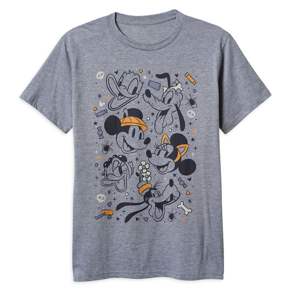 Mickey Mouse and Friends Halloween T-Shirt for Adults – Purchase Online Now