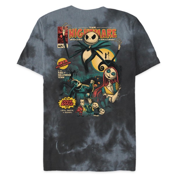 The Nightmare Before Christmas Comic T-Shirt for Adults