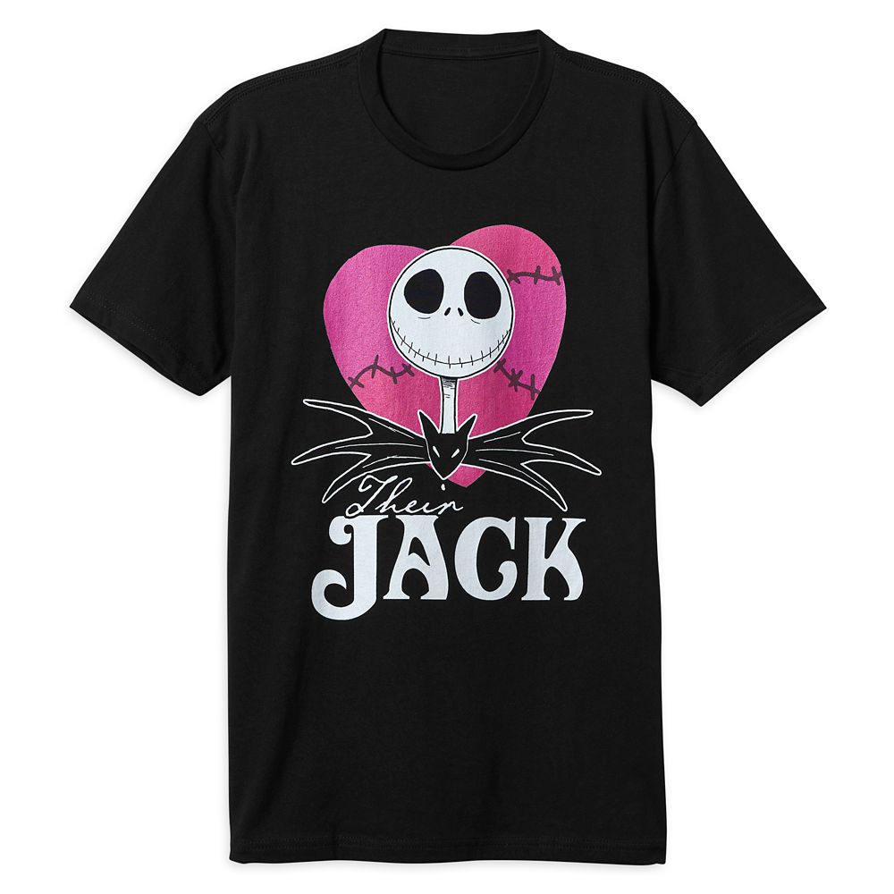 The Nightmare Before Christmas ”Their Jack” Companion T-Shirt for Adults can now be purchased online