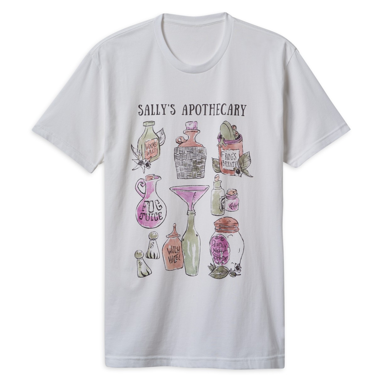 ''Sally's Apothecary'' T-Shirt for Adults – The Nightmare Before Christmas