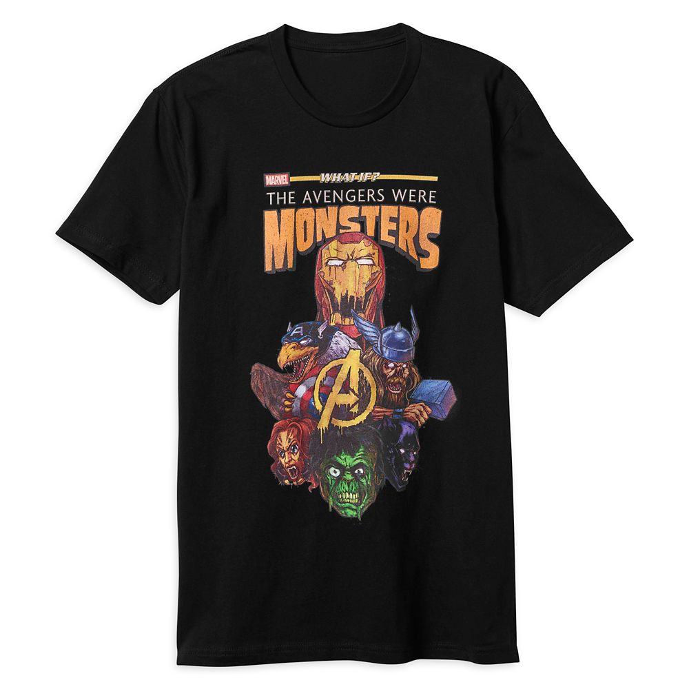 Avengers ”Monsters” Comic T-Shirt for Adults is now available