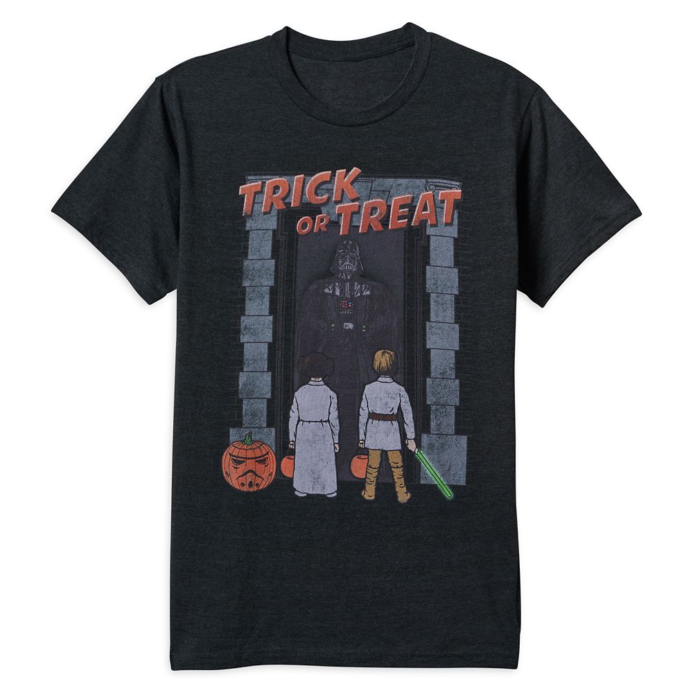 Star Wars ”Trick or Treat” T-Shirt for Adults here now